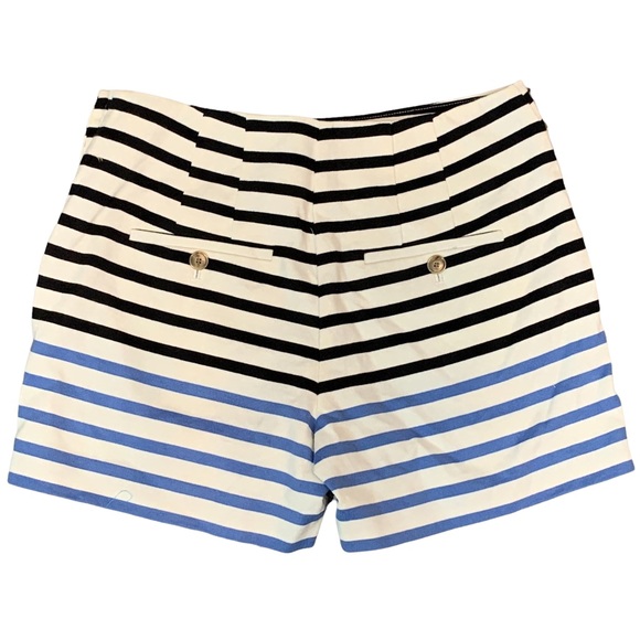 Ann Taylor LOFT Petites Striped Nautical Shorts 0P - Picture 2 of 7